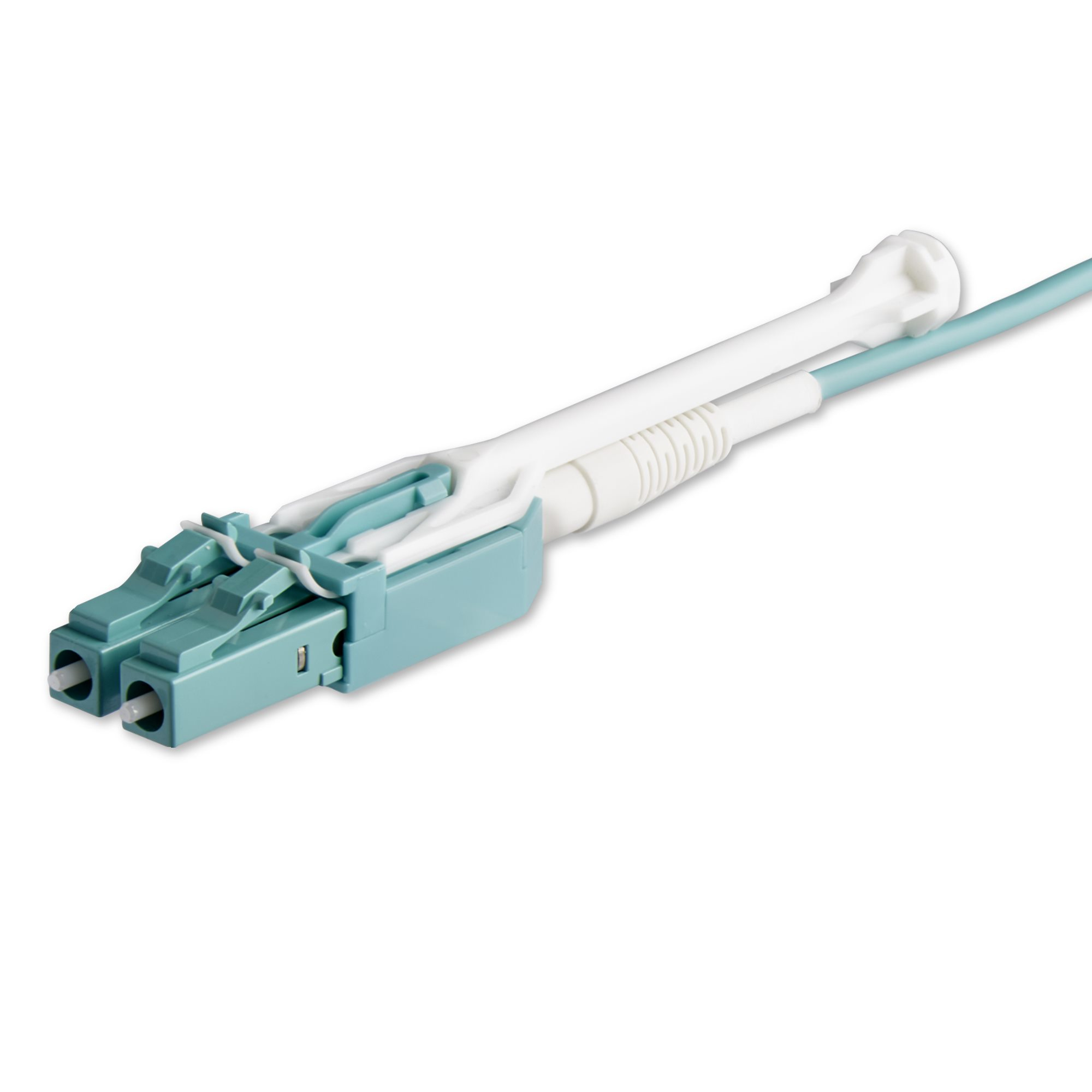 StarTech.com 10m (30ft) MTP(F)/PC to 4x LC/PC Duplex Breakout OM3 Multimode Fiber Optic Cable, OFNP, 8F Type-A, 50/125�m LOMMF, 40G Networks, Low Insertion Loss, MPO to LC Fiber Patch Cord