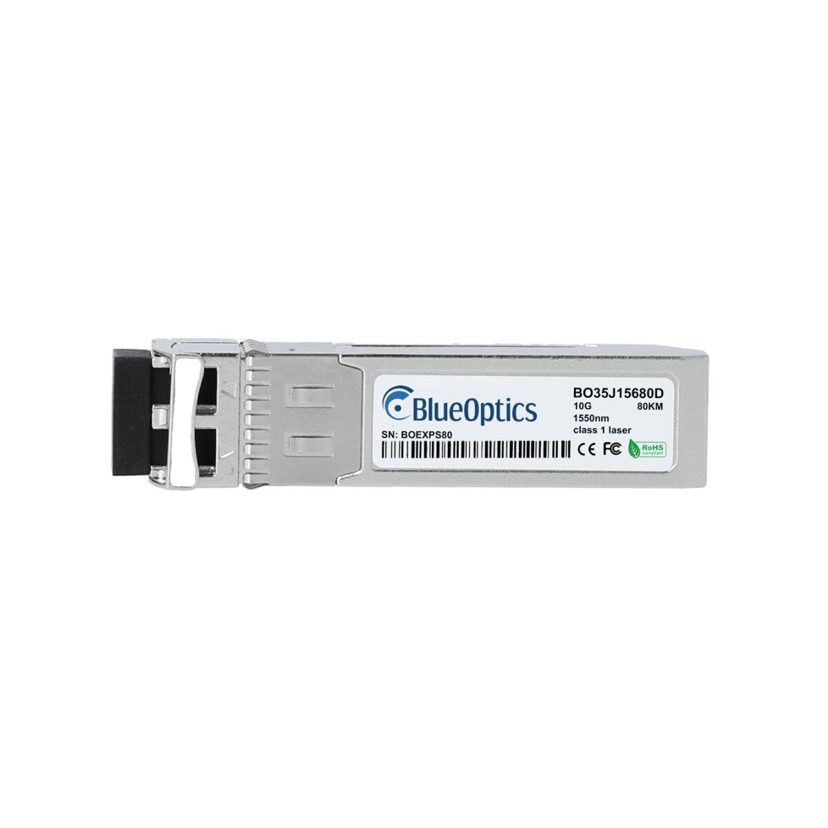 BlueOptics SFP-10G-ZR-S-BO modulo del ricetrasmettitore di rete Fibra ottica 10000 Mbit/s SFP+