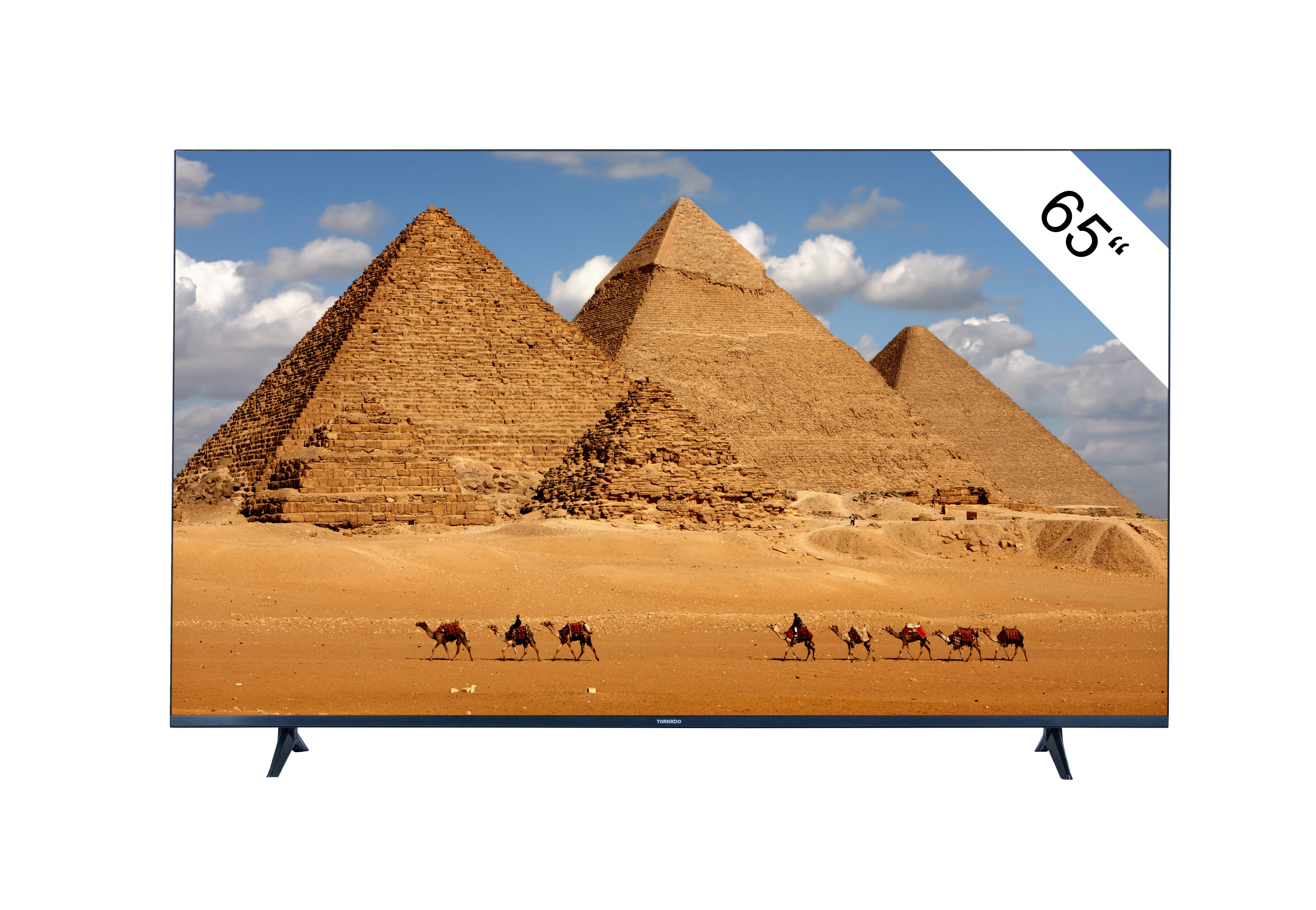 TORNADO 65US4301X Televisor 165,1 cm (65) 4K Ultra HD Smart TV Wifi Negro 250 cd / m�
