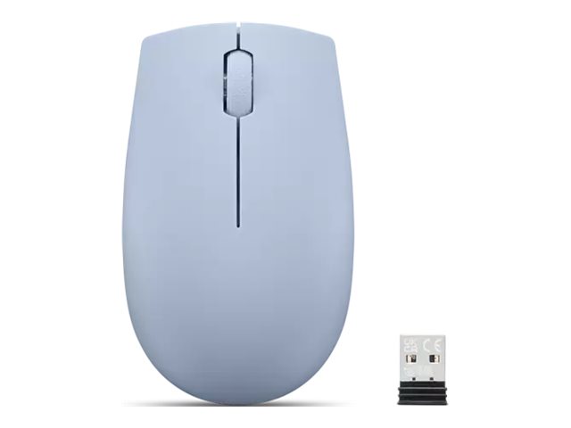 Lenovo 300 Wireless Compact Maus Kabellos Optisch Blau 3 Tasten 1000 dpi