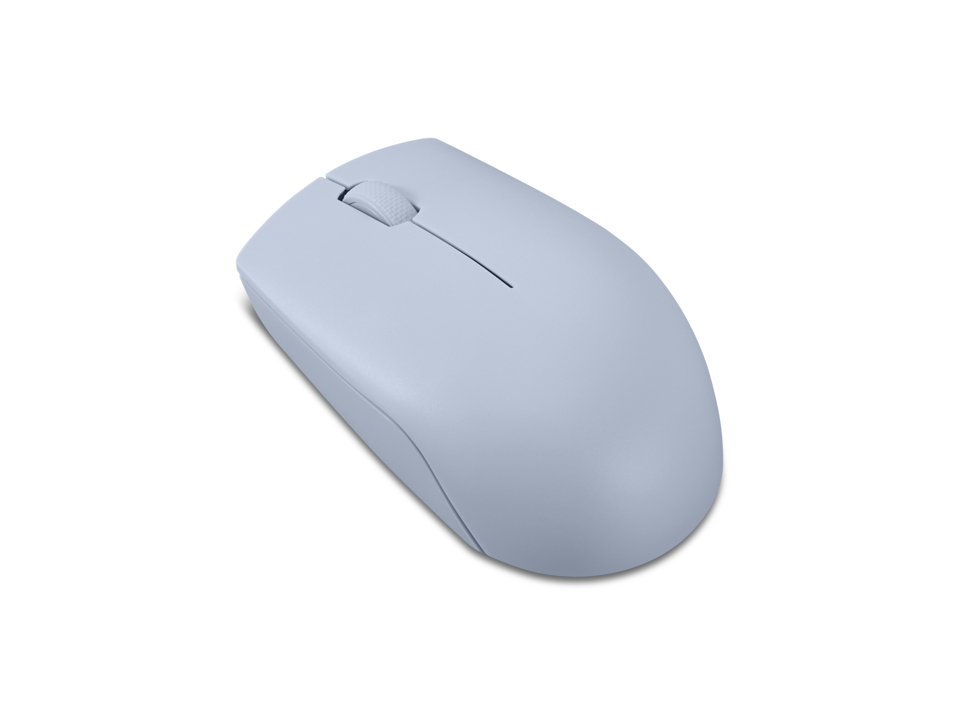 Lenovo 300 Wireless Compact Maus Kabellos Optisch Blau 3 Tasten 1000 dpi