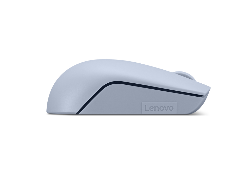 Lenovo 300 Wireless Compact Maus Kabellos Optisch Blau 3 Tasten 1000 dpi