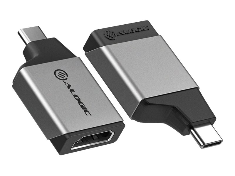 ALOGIC ULCHDMN-SGR Adaptador gr�fico USB 3840 x 2160 Pixeles Negro, Gris