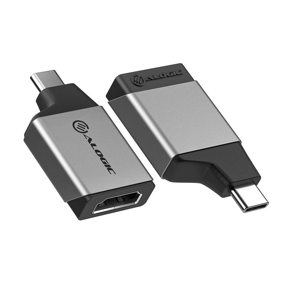 ALOGIC ULCHDMN-SGR Adaptador gr�fico USB 3840 x 2160 Pixeles Negro, Gris