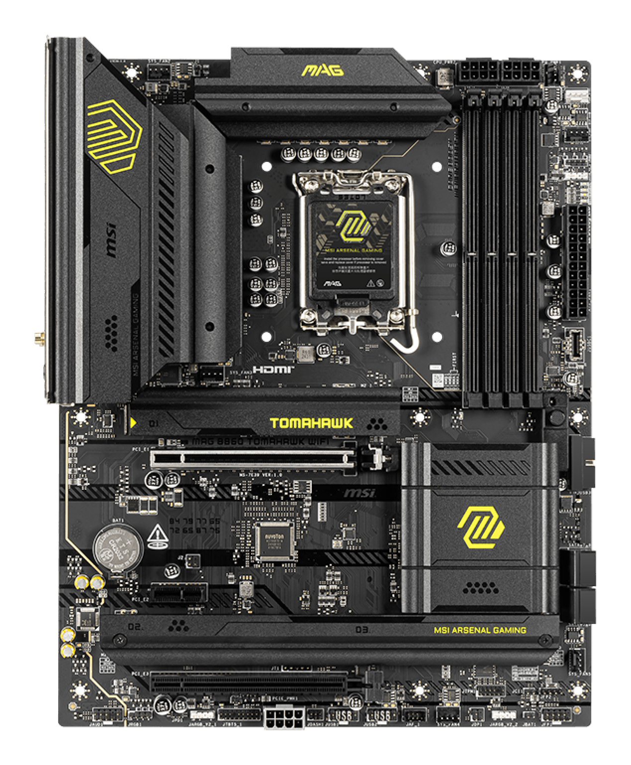 MSI Motherboard Intel B860 Lga 1851 Socket V1 Atx - Mainboard - Intel Sockel 1851 (Core Ultra 100&200)