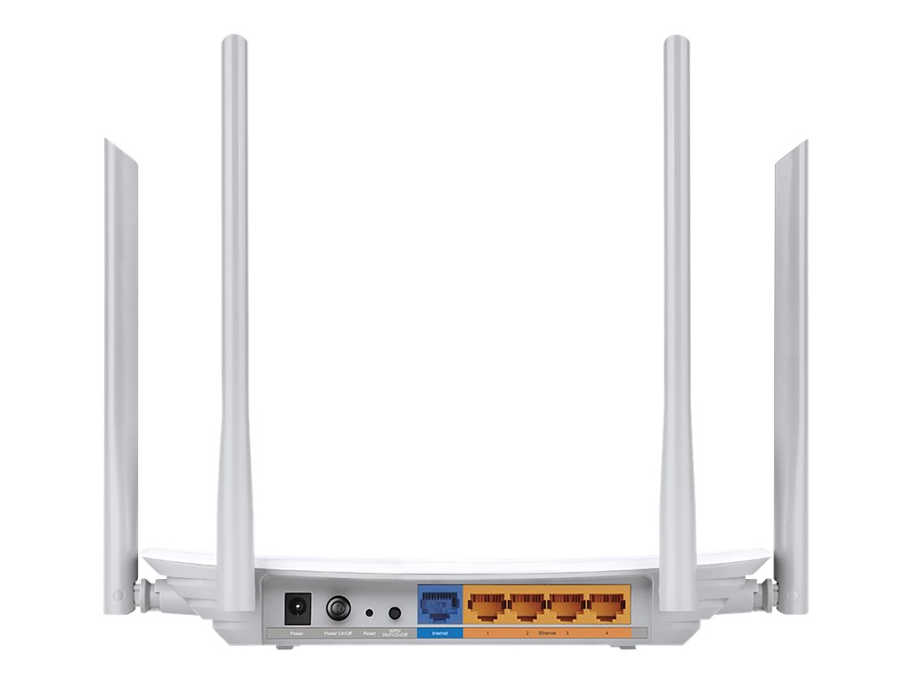 TP-Link Archer C50 V6 wireless router Fast Ethernet Dual-band (2.4 GHz / 5 GHz) Black, White