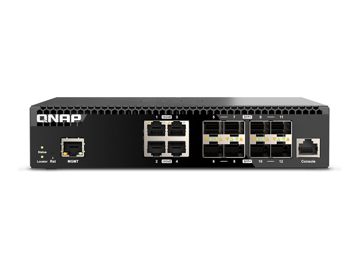 QNAP QSW-M3212R-8S4T Management Switch - Switch - 12-Port