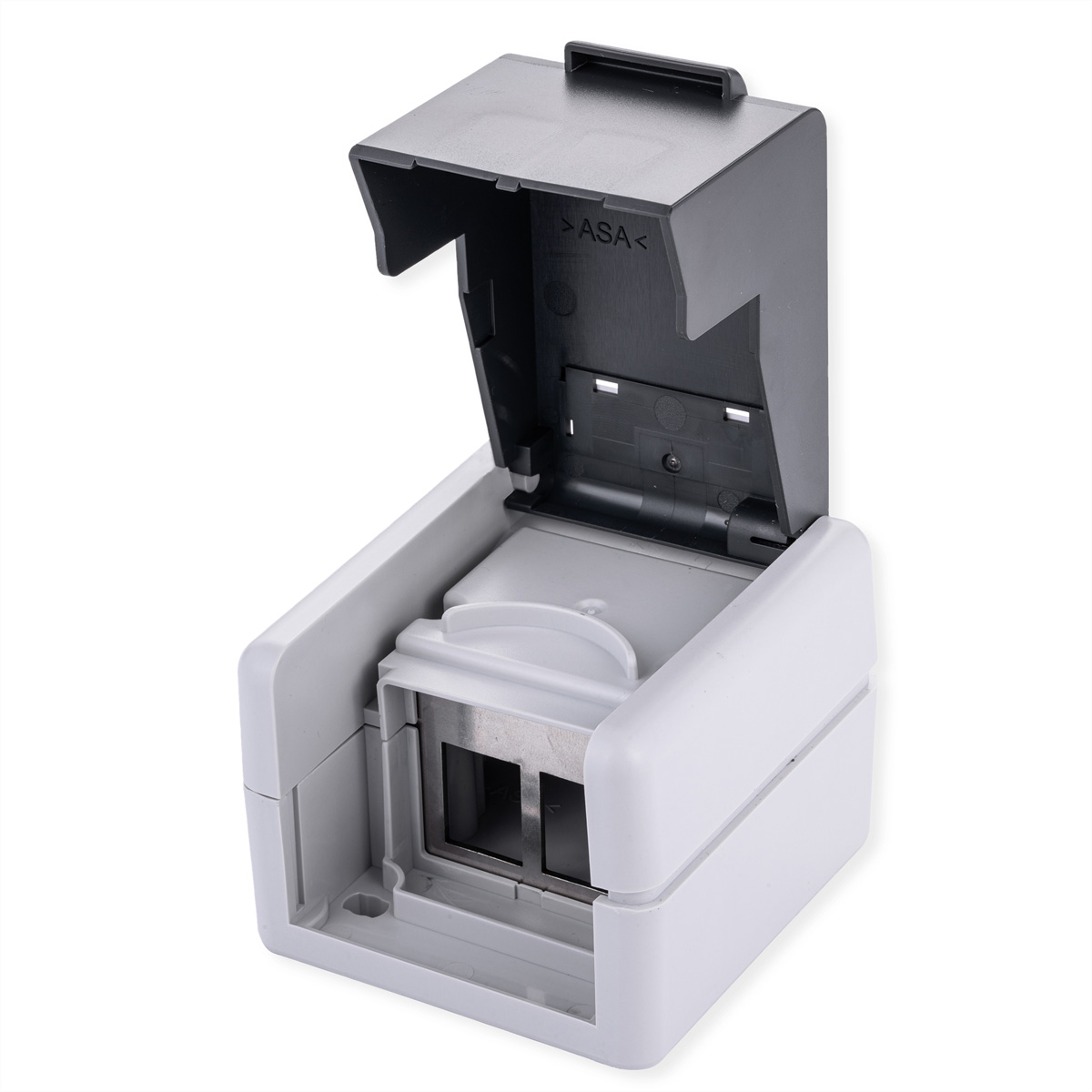 VALUE Au�engeh�use f�r Keystones 2x Aufputzmontage