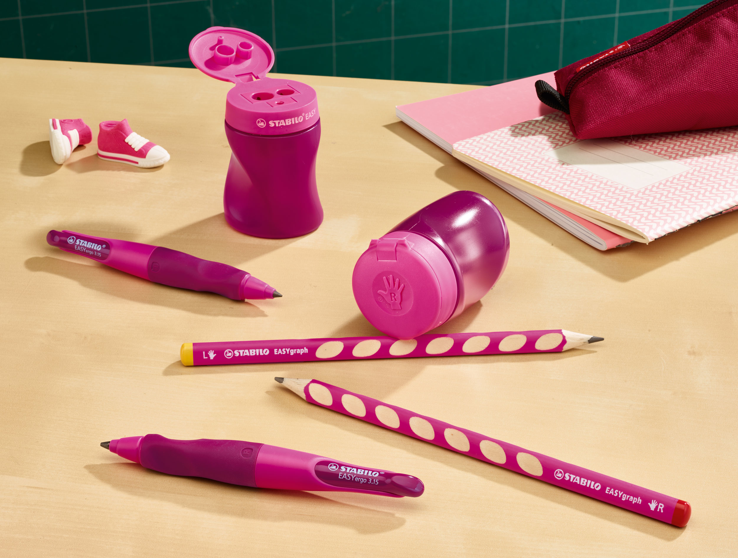 STABILO EASYsharpener Taille crayon manuel Rose