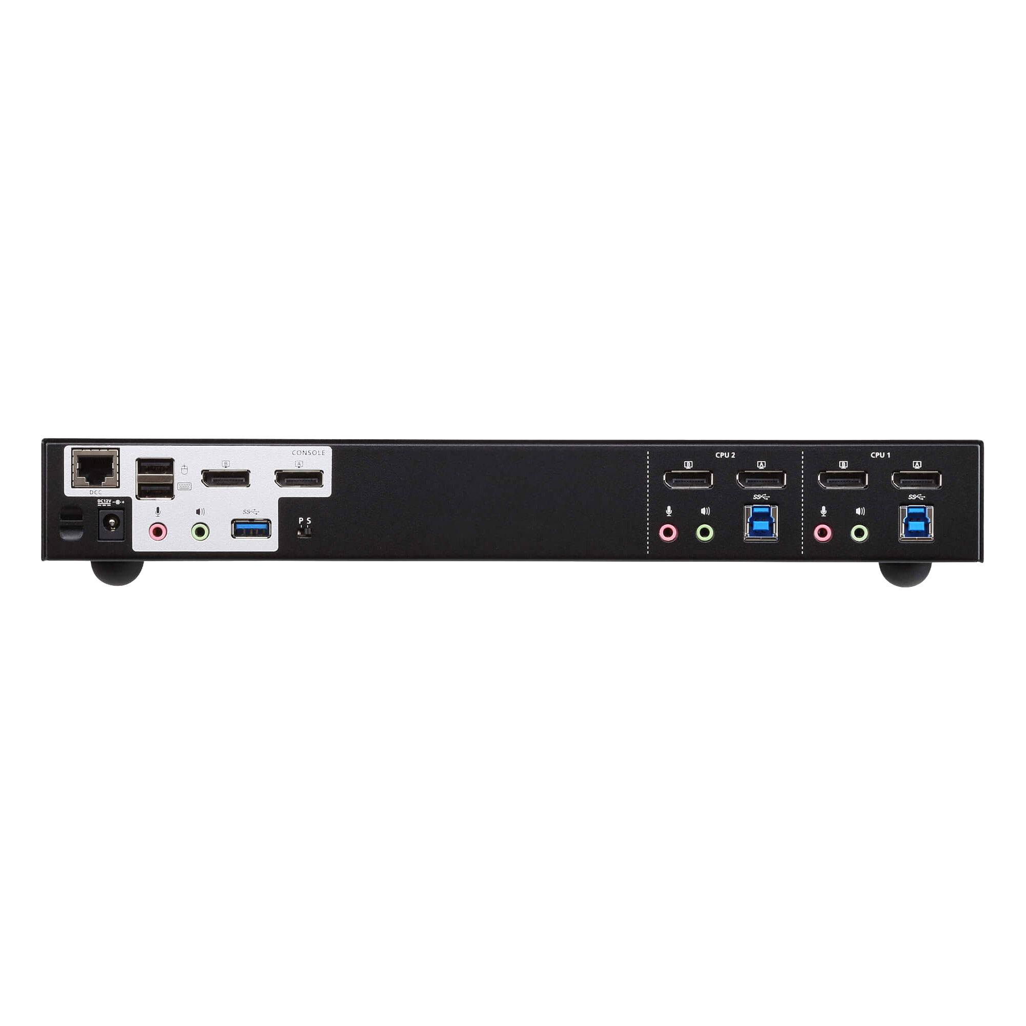 ATEN 2-Port USB 3.0 8K DisplayPort Dual-Display KVMP Switch (Cables included)