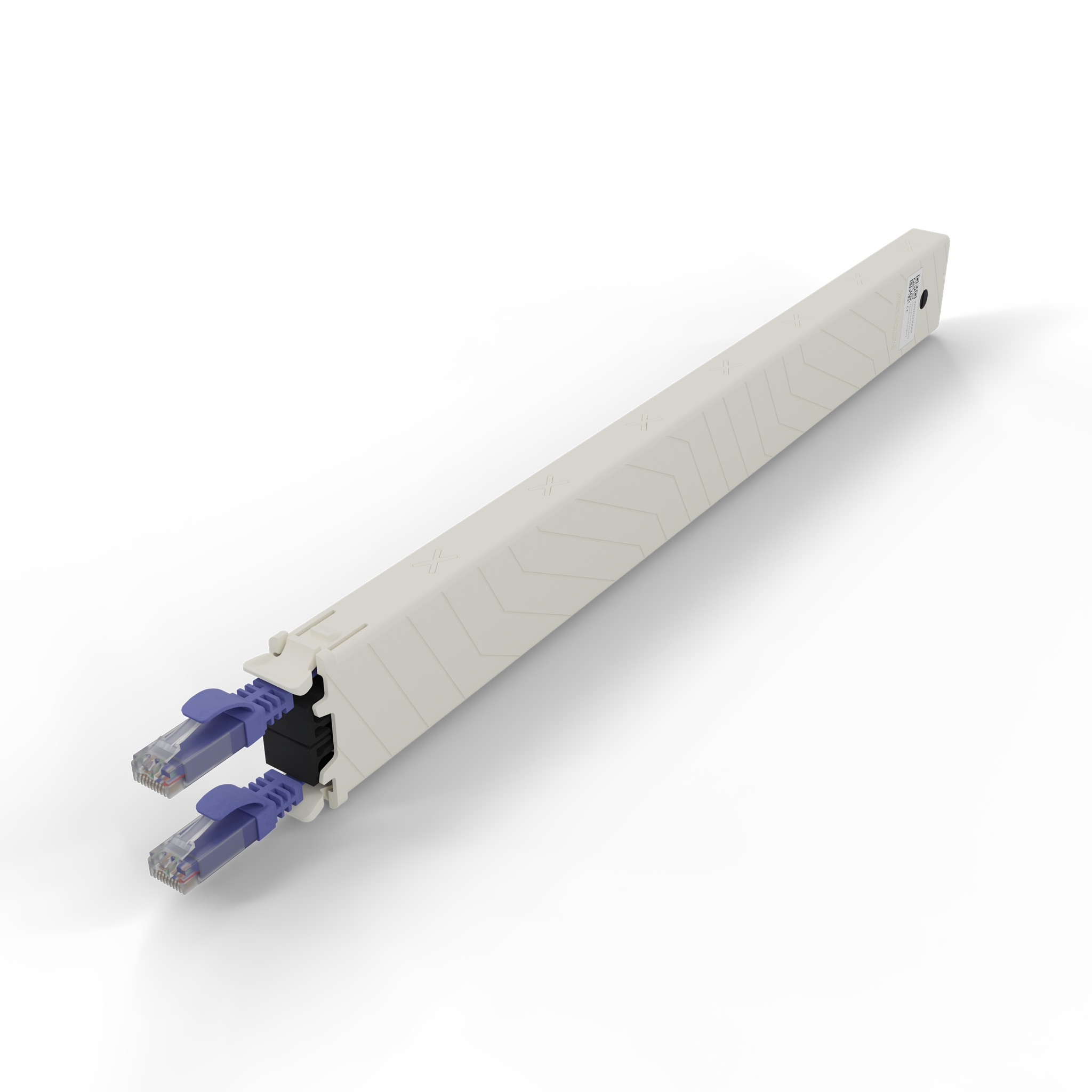 PATCHBOX CONEX8UTPVI cavo di rete Viola 0,8 m Cat6a U/UTP (UTP)