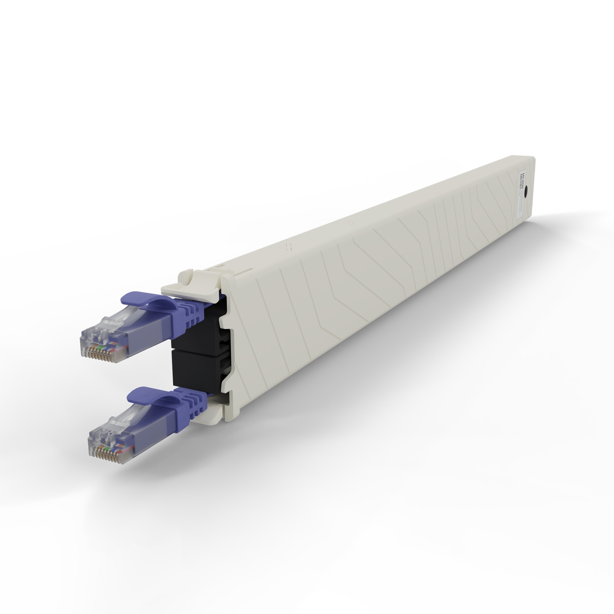 PATCHBOX CONEX8UTPVI cavo di rete Viola 0,8 m Cat6a U/UTP (UTP)