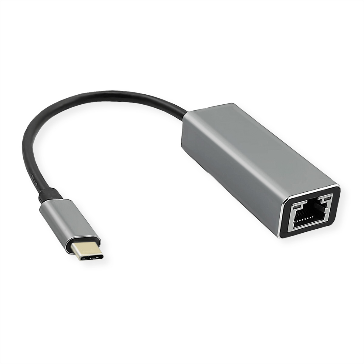 ROLINE USB3.2 Gen2 Typ C - 5 Gigabit Ethernet Konverter - Digital/Daten