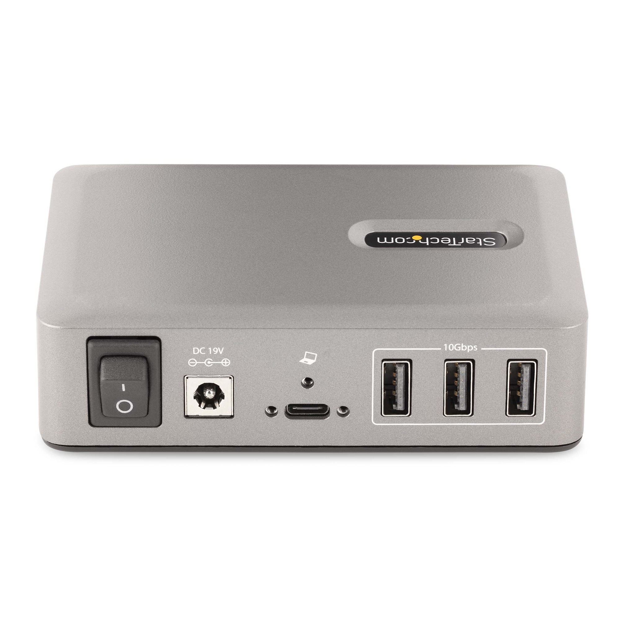 StarTech.com Hub Concentrador USB-C de 10 Puertos - 8x USB-A/2x