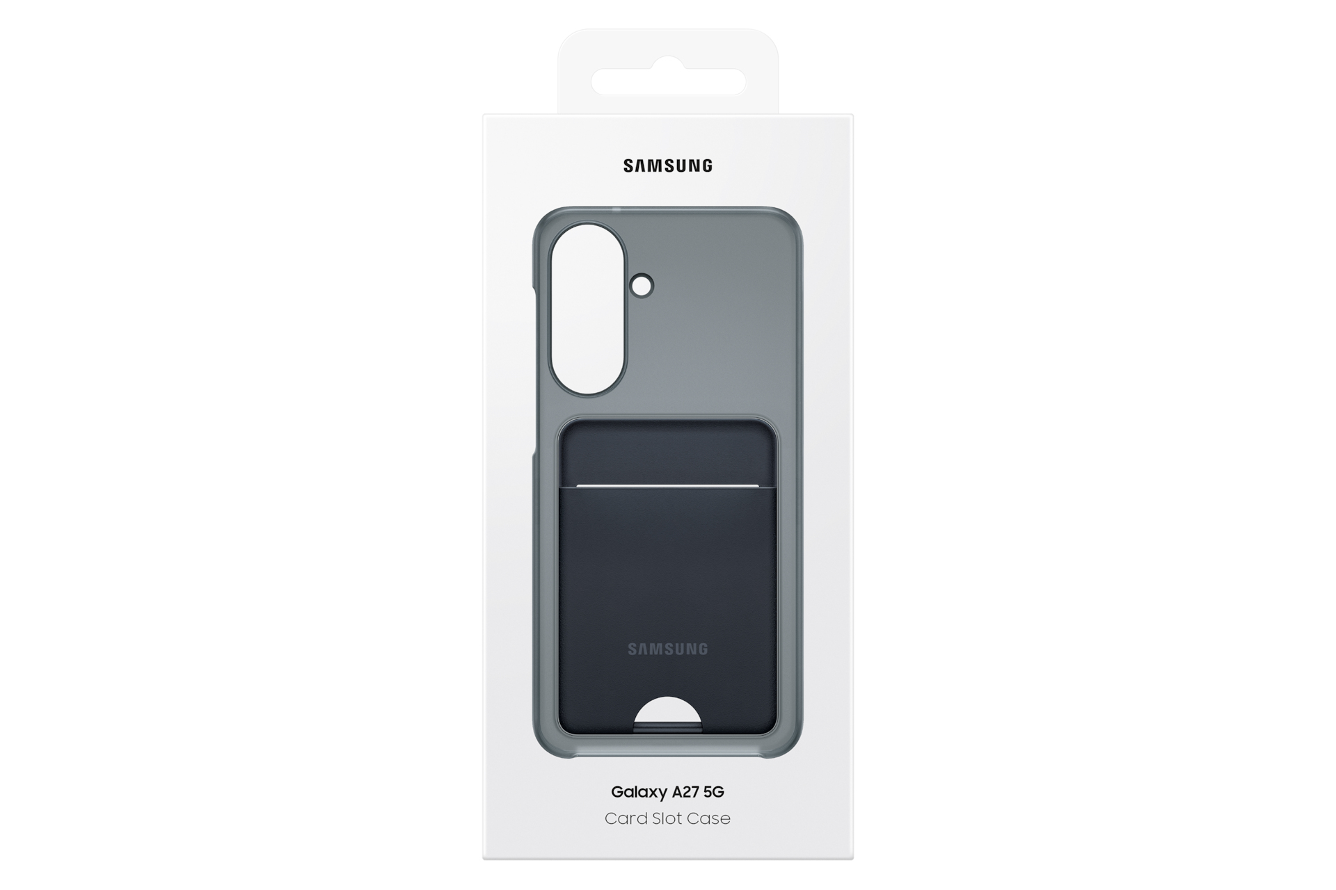 Samsung Card Slot Case - Black - Galaxy A27 5G custodia per cellulare