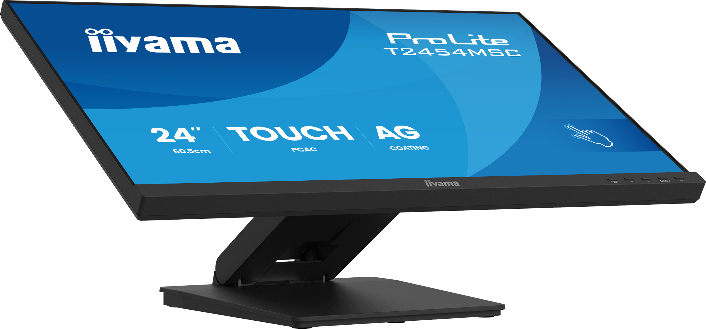 Iiyama TFT T2454MSC 60.5cm PCAP 24/1920x1080/HDMI/DP/2xUSB/Touch