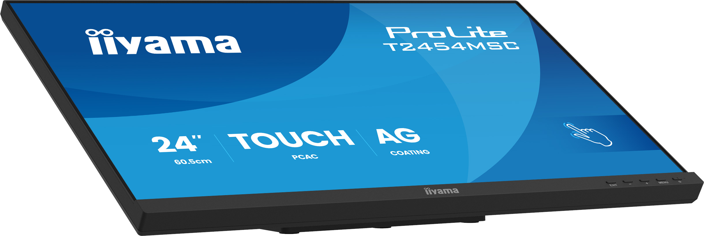 Iiyama TFT T2454MSC 60.5cm PCAP 24/1920x1080/HDMI/DP/2xUSB/Touch