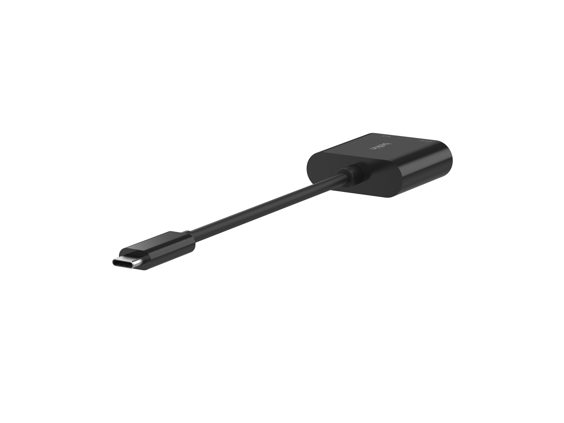 Belkin Netzwerkadapter - USB-C - Gigabit Ethernet x 1 + USB-C (nur Spannungsversorgung)