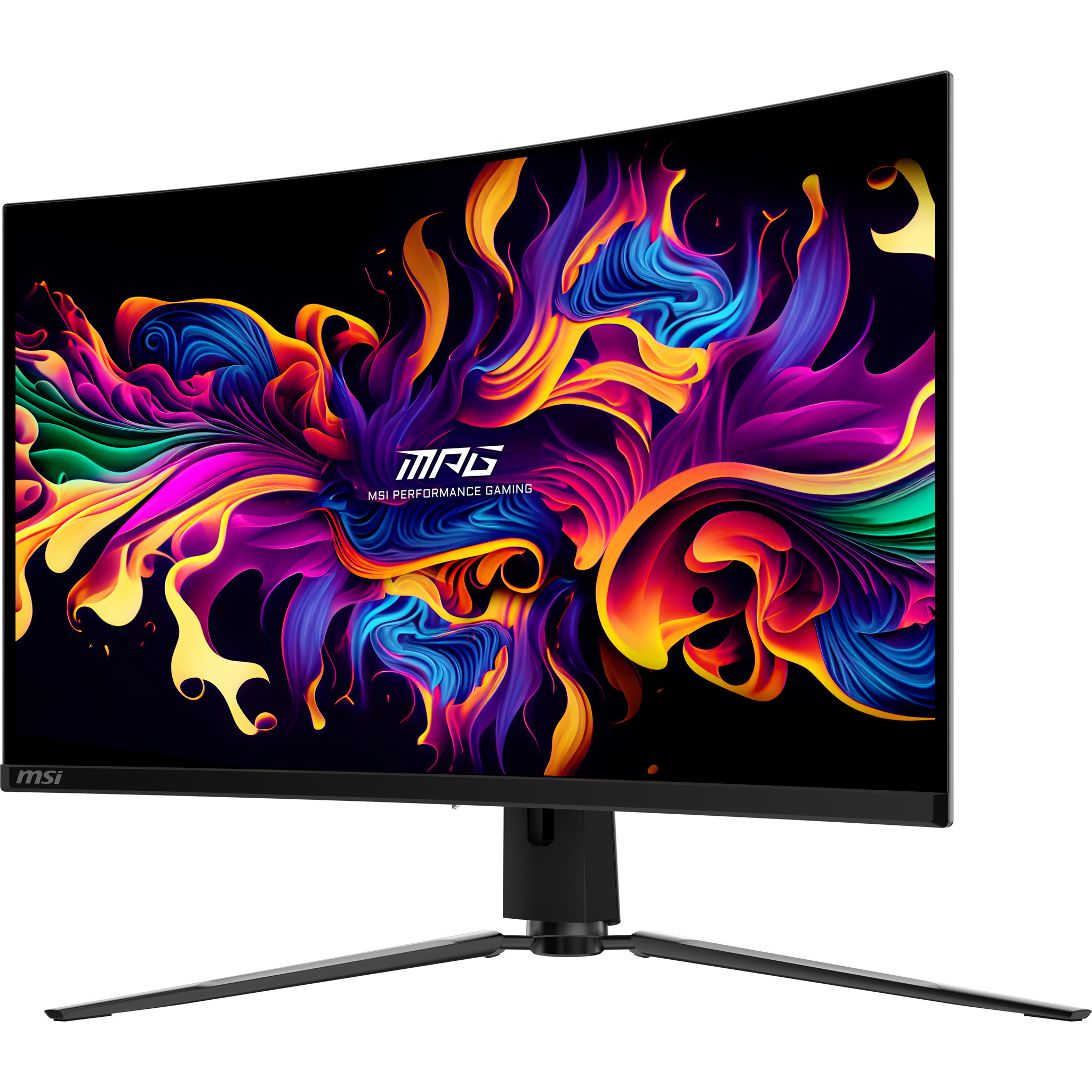 MSI MPG 321CURXDE QD-OLED Monitor PC 80 cm (31.5) 3840 x 2160 Pixel 4K Ultra HD Nero