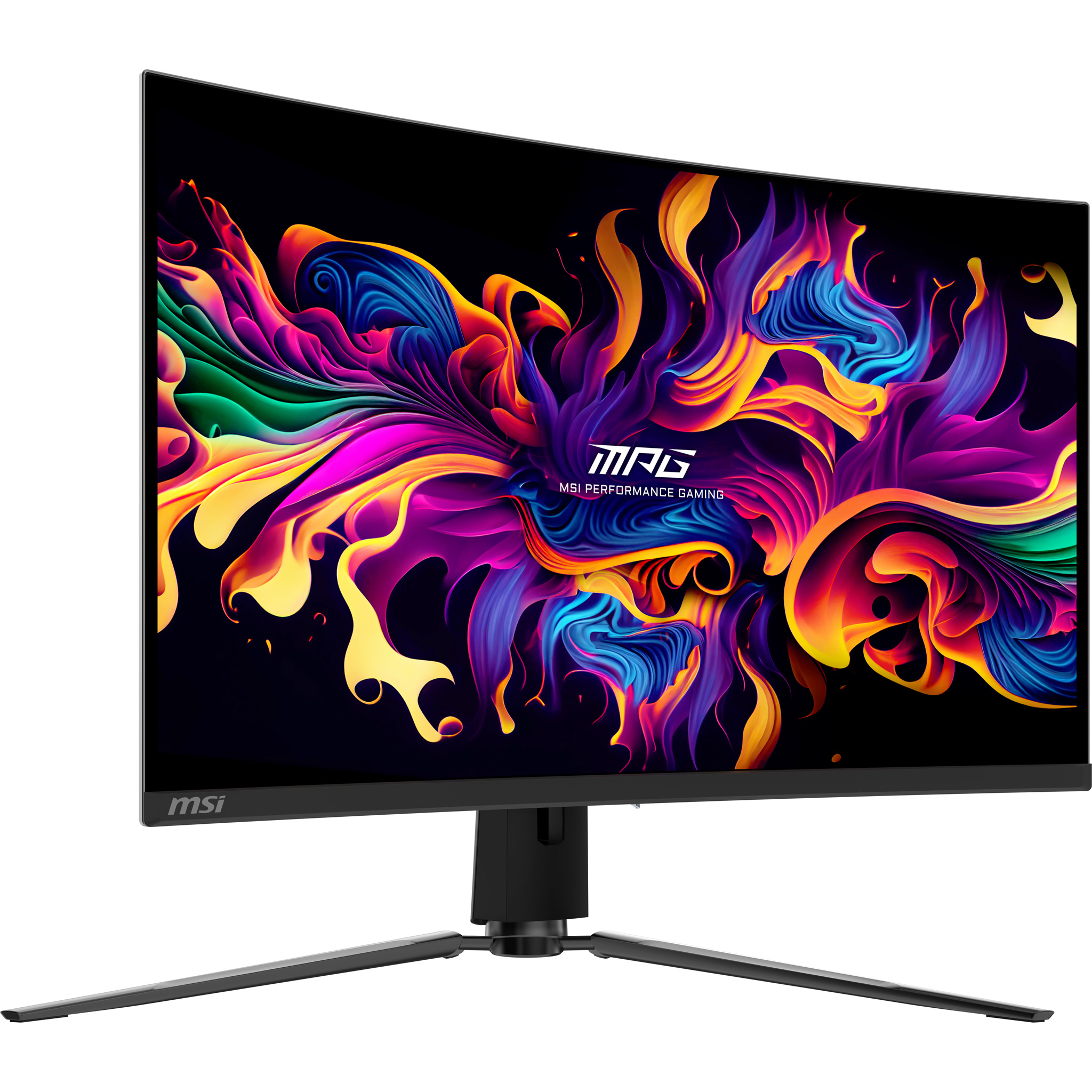 MSI MPG 321CURXDE QD-OLED Monitor PC 80 cm (31.5) 3840 x 2160 Pixel 4K Ultra HD Nero