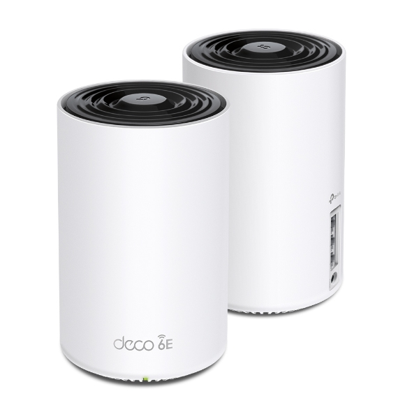 TP-Link DECO XE75(2-PACK)(EU) syst�me Wi-Fi maill� Tri-bande (2,4 GHz / 5 GHz / 6 GHz) Wi-Fi 6E (802.11ax) Blanc 3 Interne