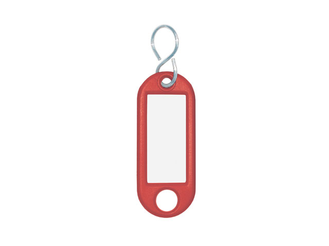 Wedo 262103402 portachiave Rosso 10 pz