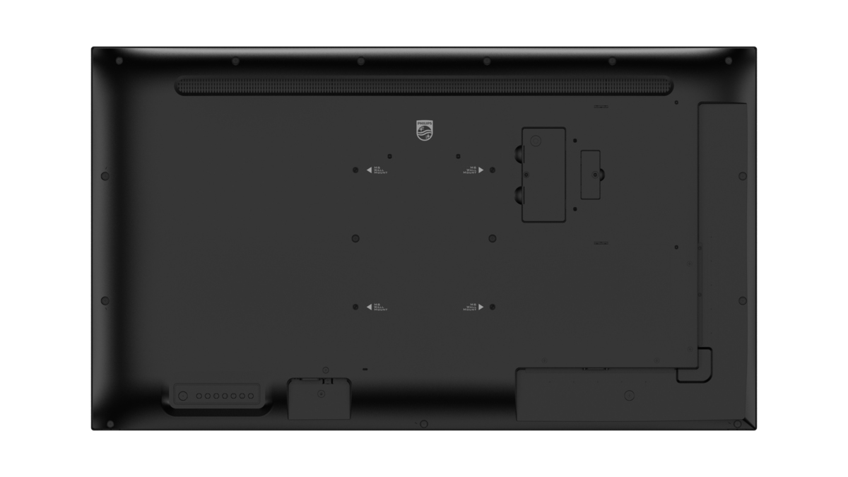 Philips 43BDL4650D Digital signage flat panel 109.2 cm (43) LCD Wi-Fi 500 cd/m� 4K Ultra HD Black Built-in processor Android 11 24/7