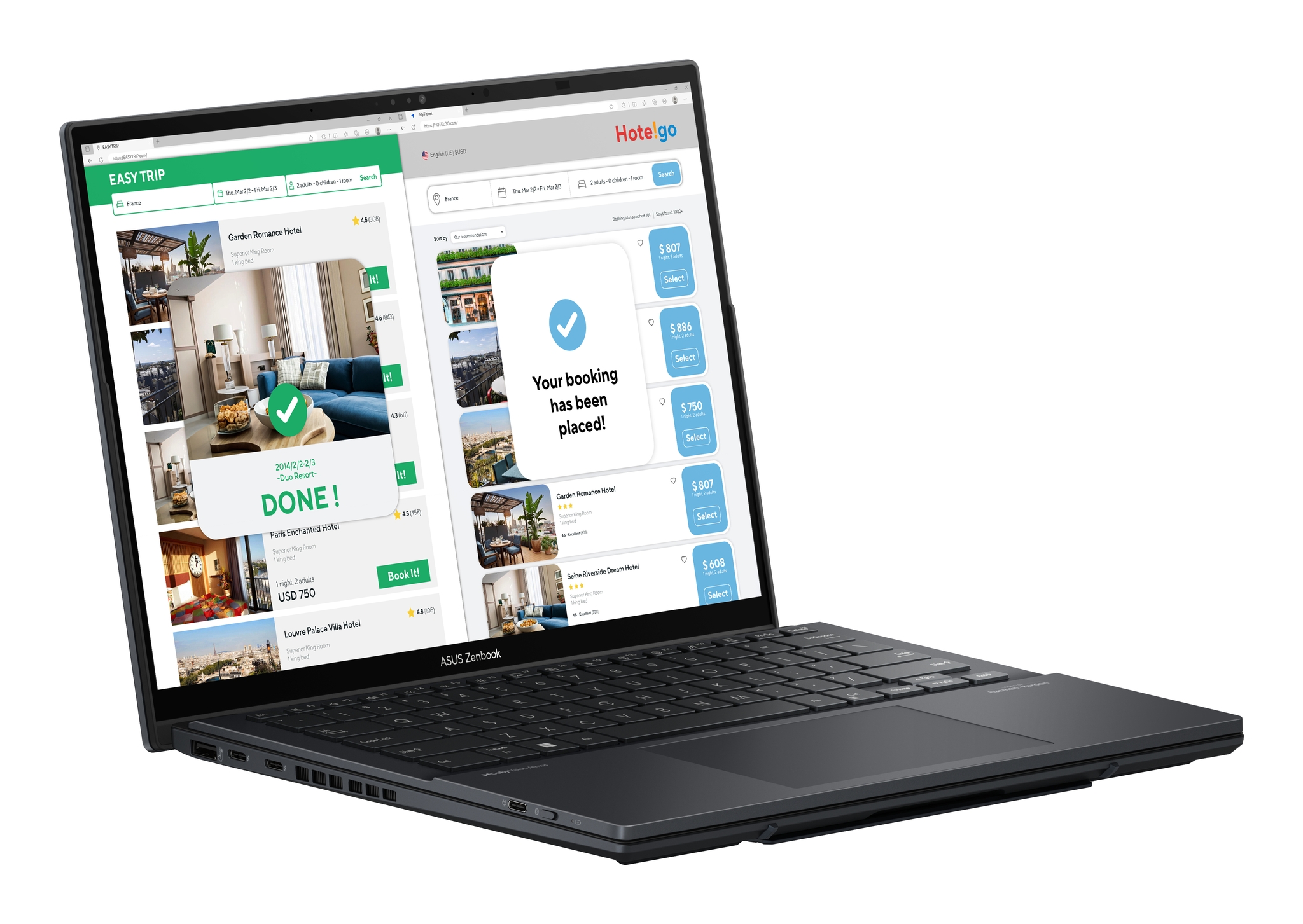 ASUS Zenbook Duo UX8406MA-PZ058X Intel Core Ultra 9 185H Hbrido (2-en-1) 35,6 cm (14) Pantalla tctil 3K 32 GB LPDDR5x-SDRAM 2 TB SSD Wi-Fi 6E (802.11ax) Windows 11 Pro Gris