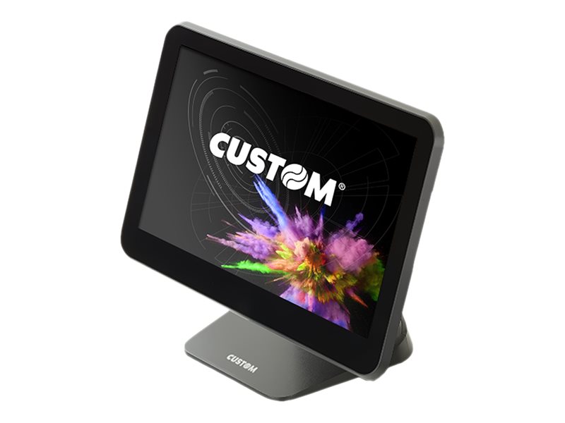 Custom Group Custom SILK WINDOWS - Ultra-Slim-Desktop - 1 x Celeron J1900 - RAM 4 GB - SSD 64 GB - Monitor: LCD 39.6 cm (15.6)