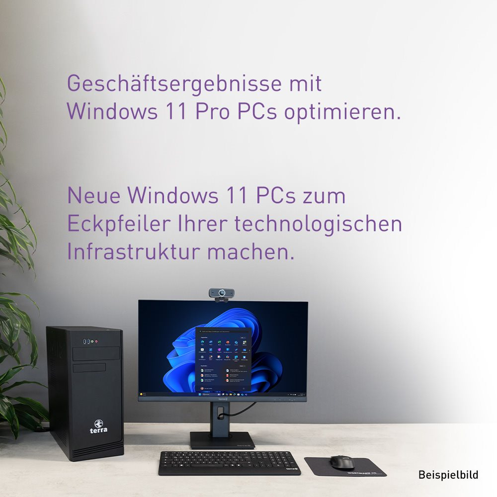 TERRA 1220884 ordenador portatil Intel� Core i3 i3-1315U Netbook 39,6 cm (15.6) Full HD 8 GB DDR5-SDRAM 500 GB SSD Wi-Fi 6 (802.11ax) Windows 11 Pro Negro