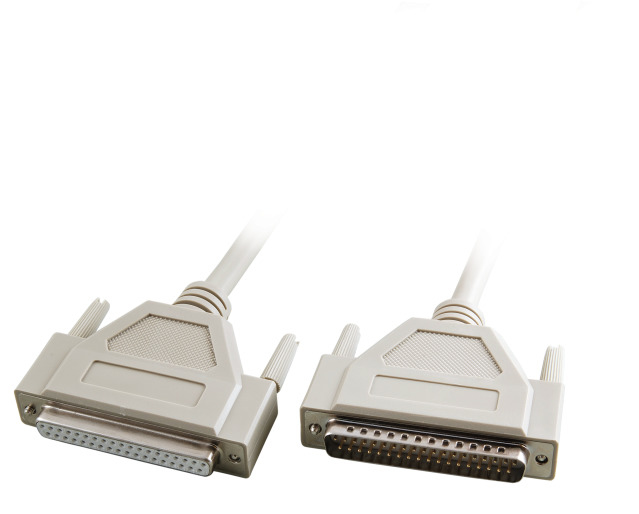 EFB Elektronik K5186.5 cable de serie Blanco 5 m DB-37