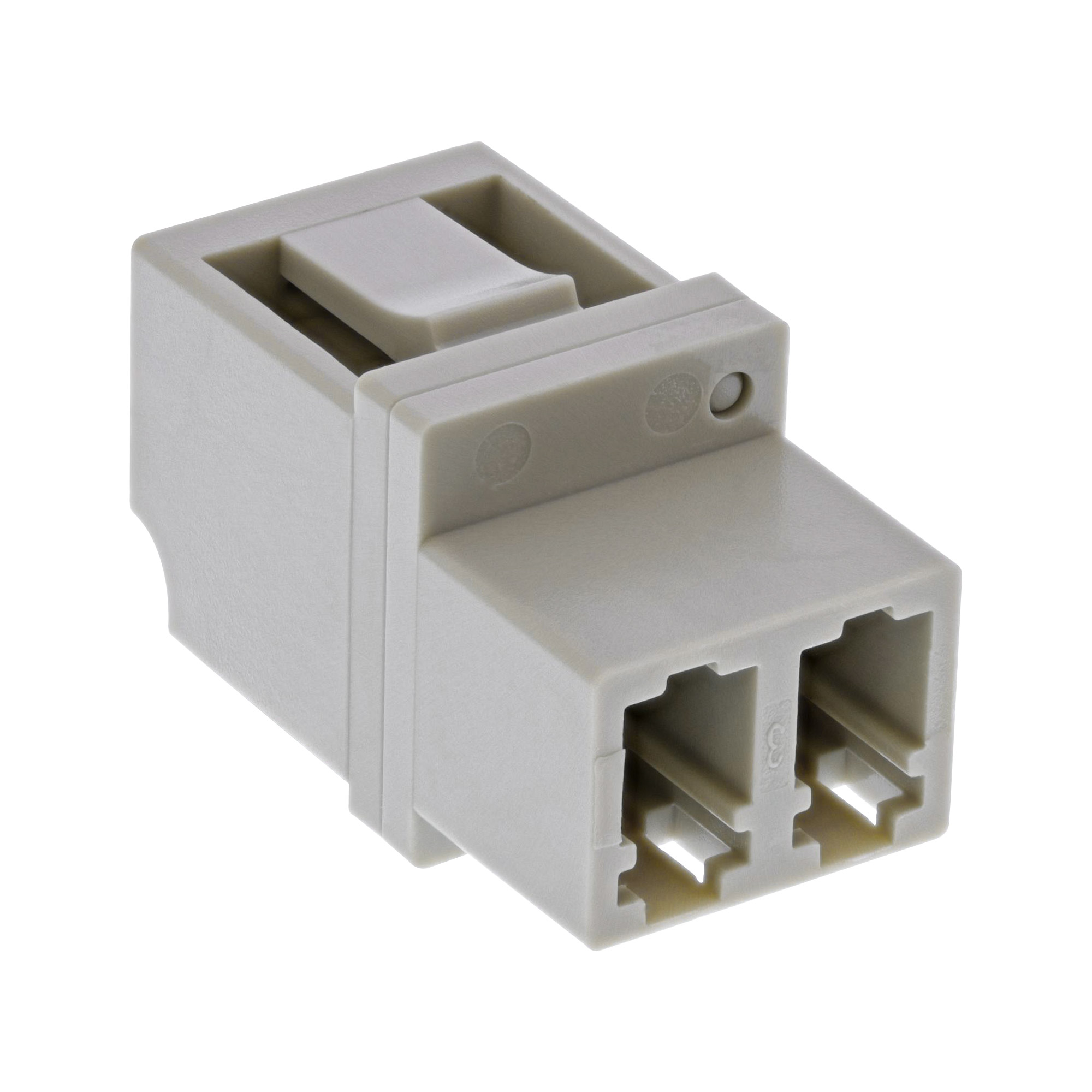 InLine Adattatore LWL FO, LC/LC duplex, multimodale, ceramica