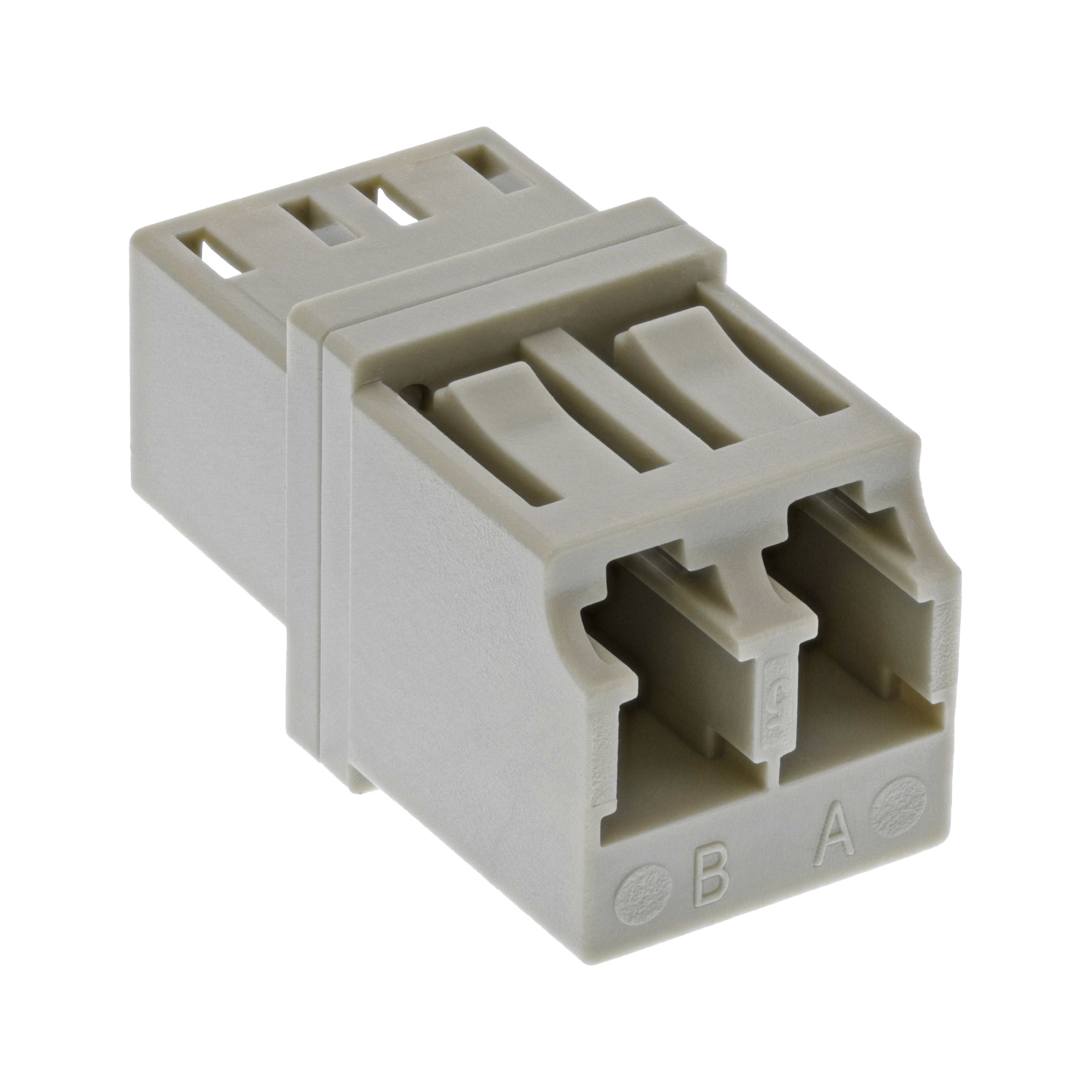 InLine Adattatore LWL FO, LC/LC duplex, multimodale, ceramica