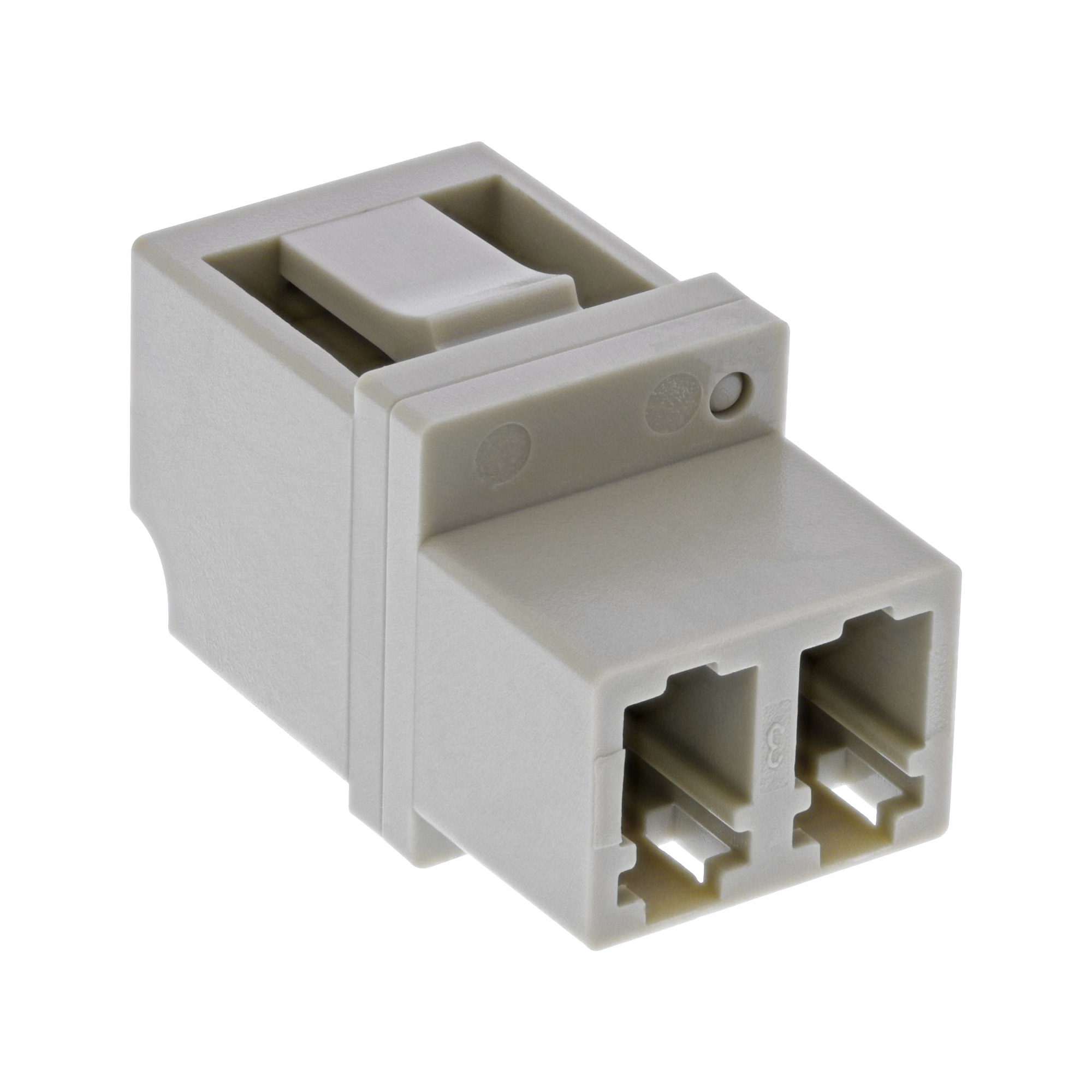 InLine Adattatore LWL FO, LC/LC duplex, multimodale, ceramica