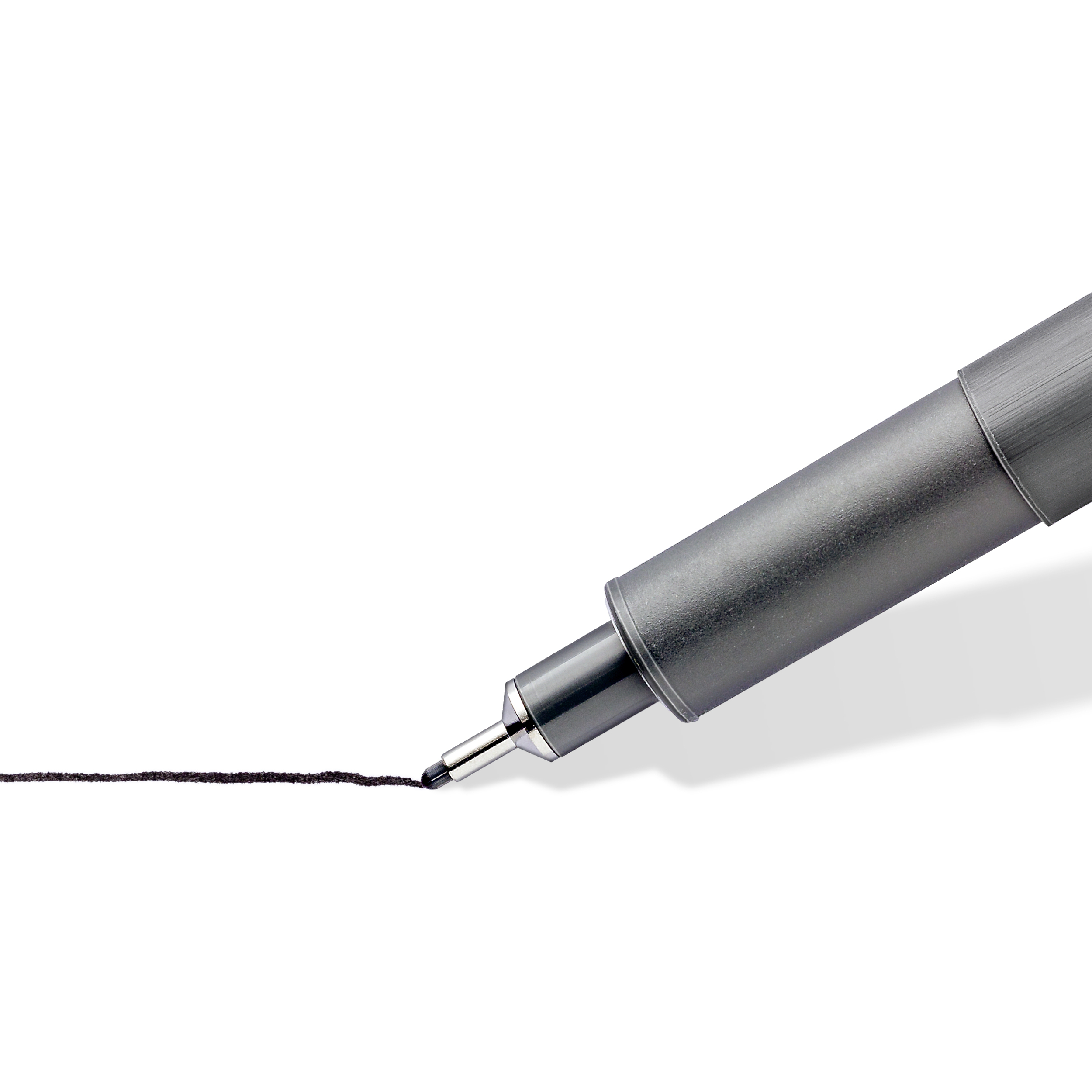 STAEDTLER pigment liner - Fineliner - permanent - Schwarz - Pigmenttinte (Packung mit 6)