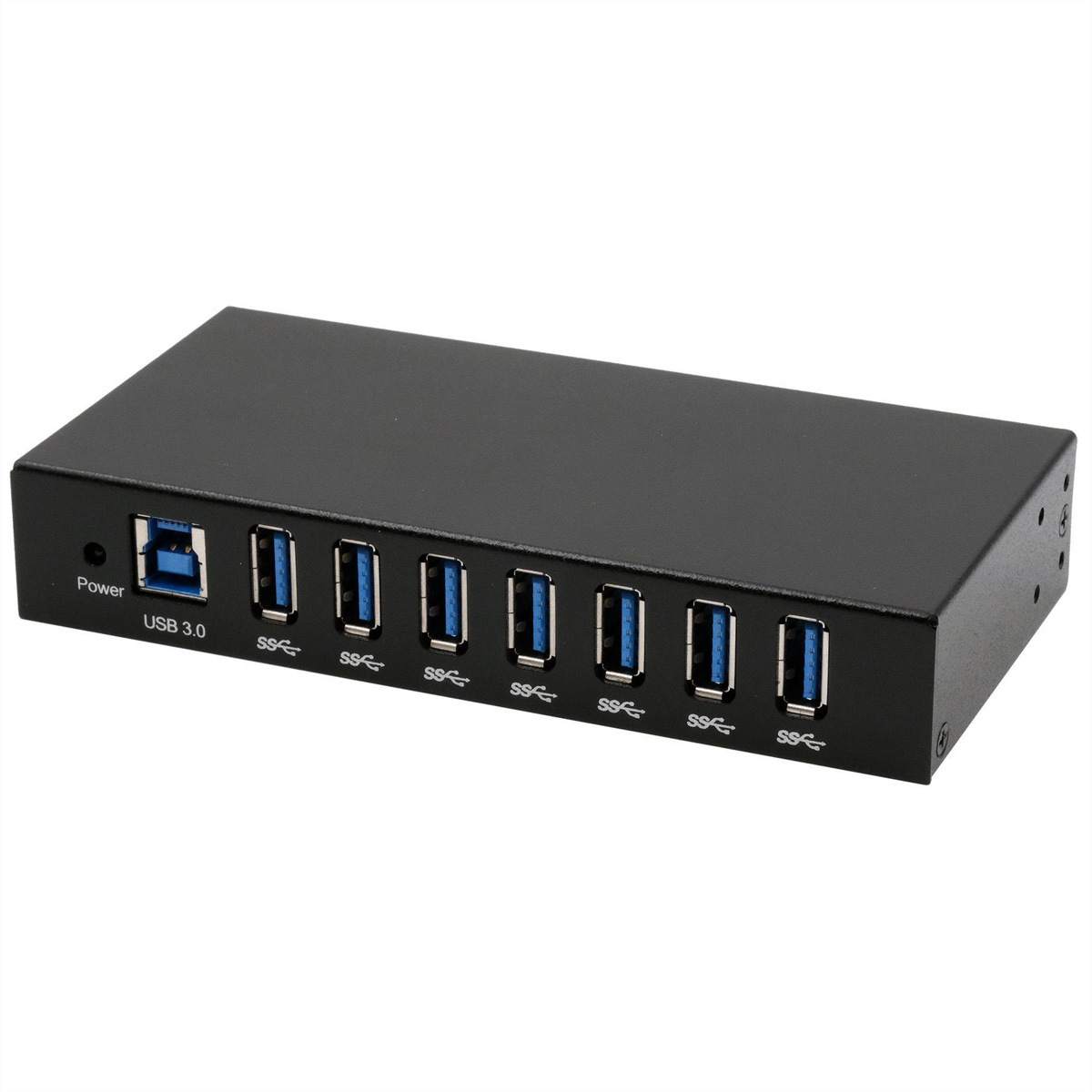 Exsys EX EX-11237HMS-2 - USB 3.0 Industrie-Hub 15 kV ESD Tisch Wand
