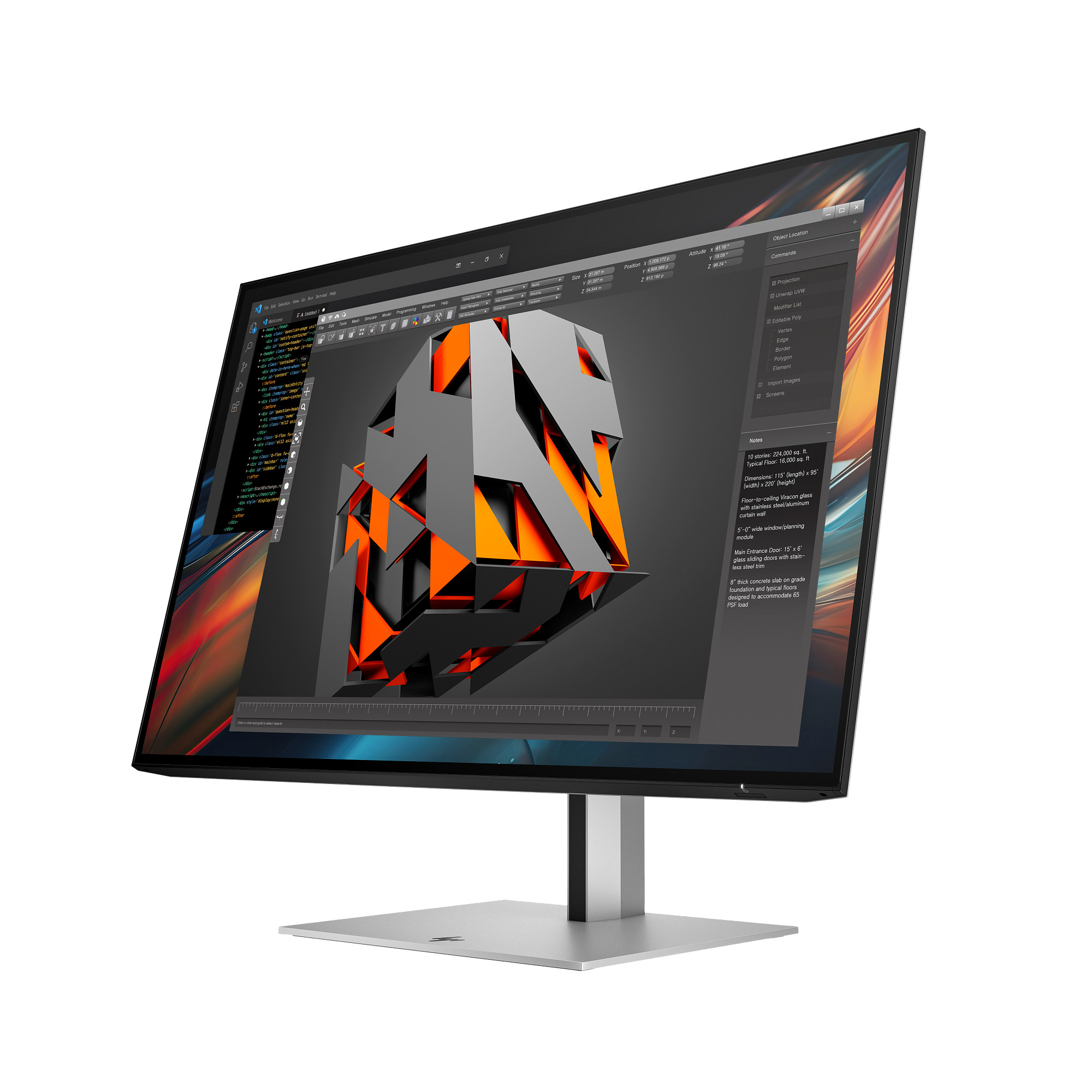 HP Monitor Pro de la serie 7 de 24 pulgadas con resoluci�n WUXGA y conectividad USB-C: 724pu sin PVC