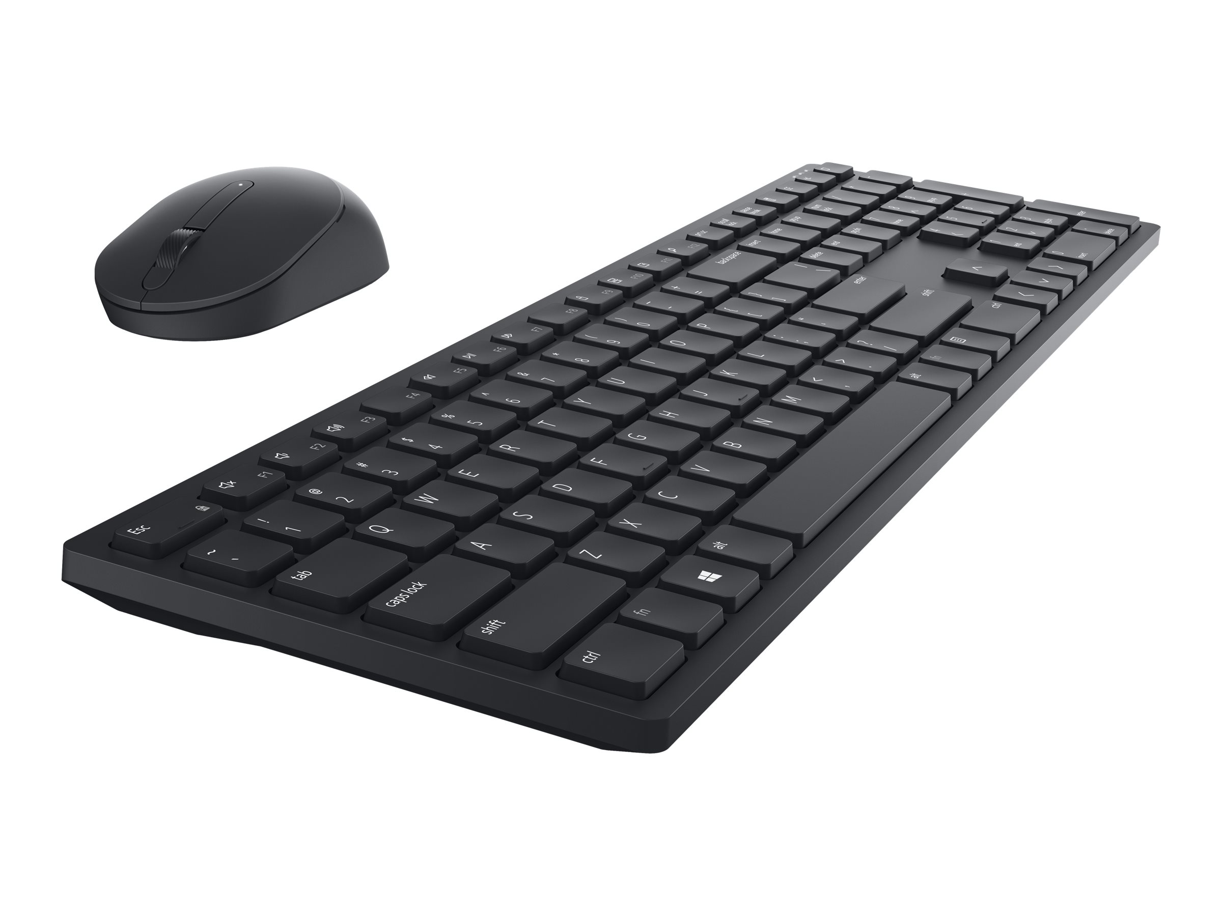 DELL KM5221W keyboard Mouse included RF Wireless QWERTY Nordic Black
