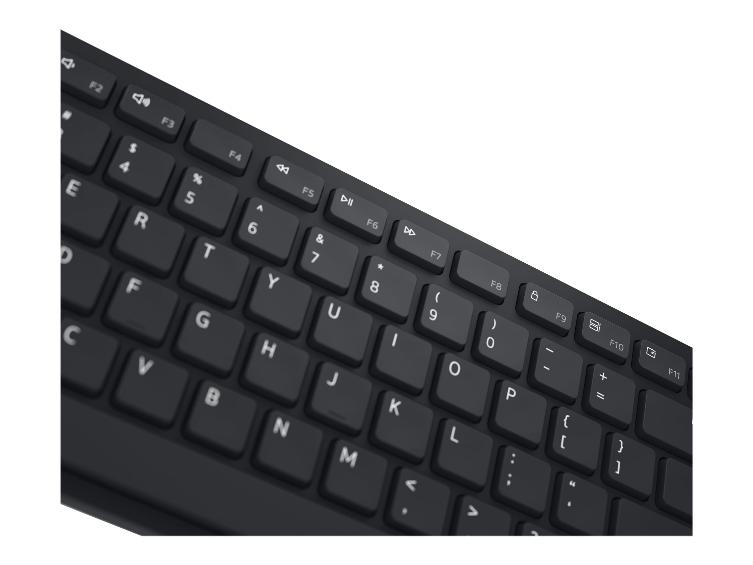 DELL KM5221W keyboard Mouse included RF Wireless QWERTY Nordic Black