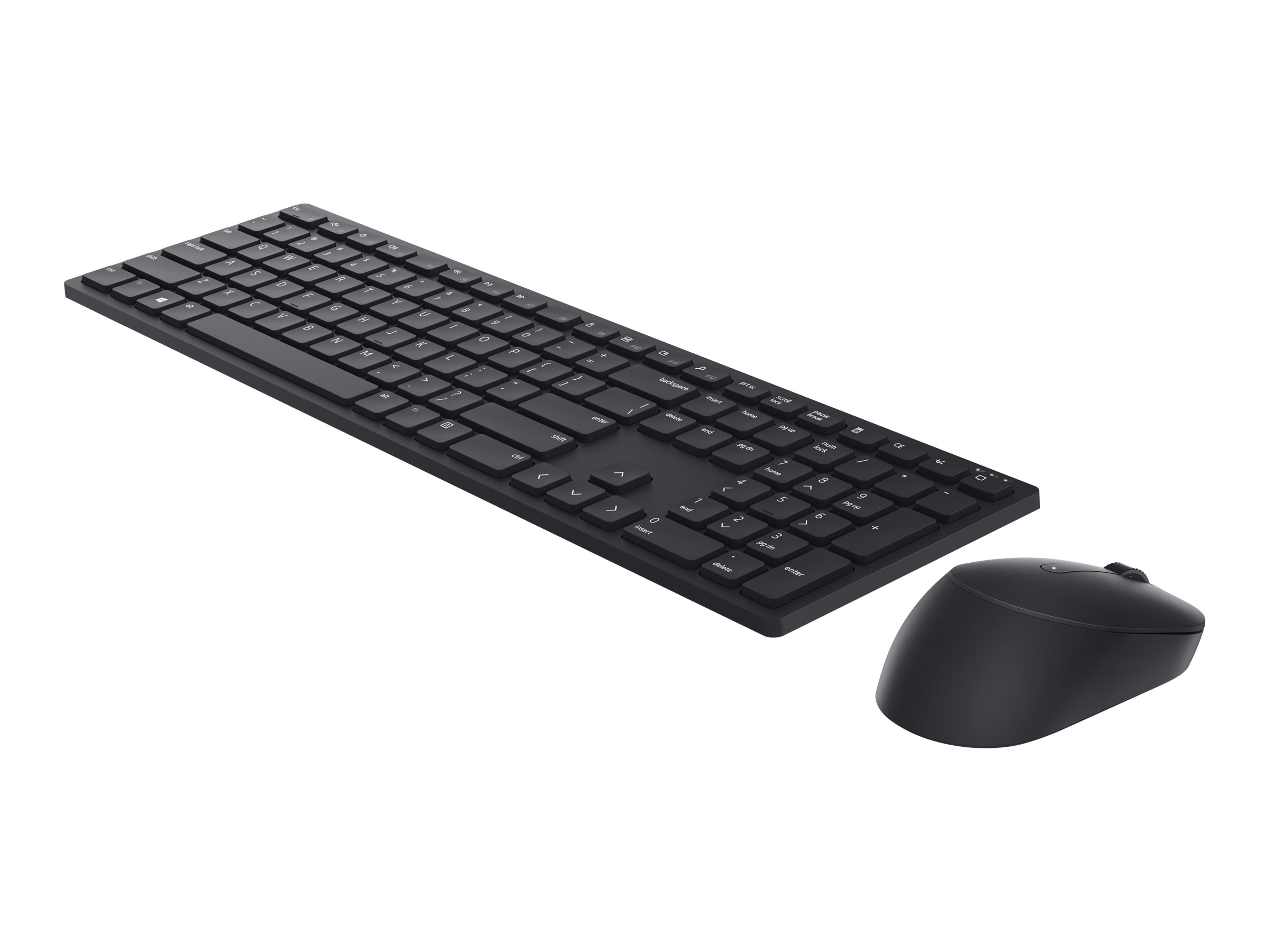 DELL KM5221W keyboard Mouse included RF Wireless QWERTY Nordic Black