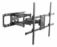Deltaco ARM-0261 - 2,54 m (100) - 200 x 200 mm - 800 x 600 mm - -15 - 5 - -60 - 60 - Schwarz