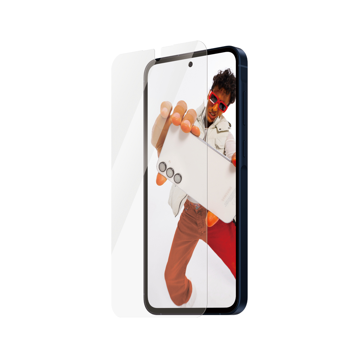 PanzerGlass SAFE. by � Screen Protector Galaxy S24 FE | A36 5G | A56 5G | Ultra-Wide Fit