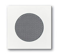BUSCH JAEGER 8200-0-0081 - Wei - konventionell - Busch-Jaeger - loudspeaker insert 8223 U - 63 mm - 63 mm