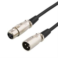 Deltaco XLR-1020 - XLR - Mnnlich - XLR - Mnnlich - 2 m - Schwarz