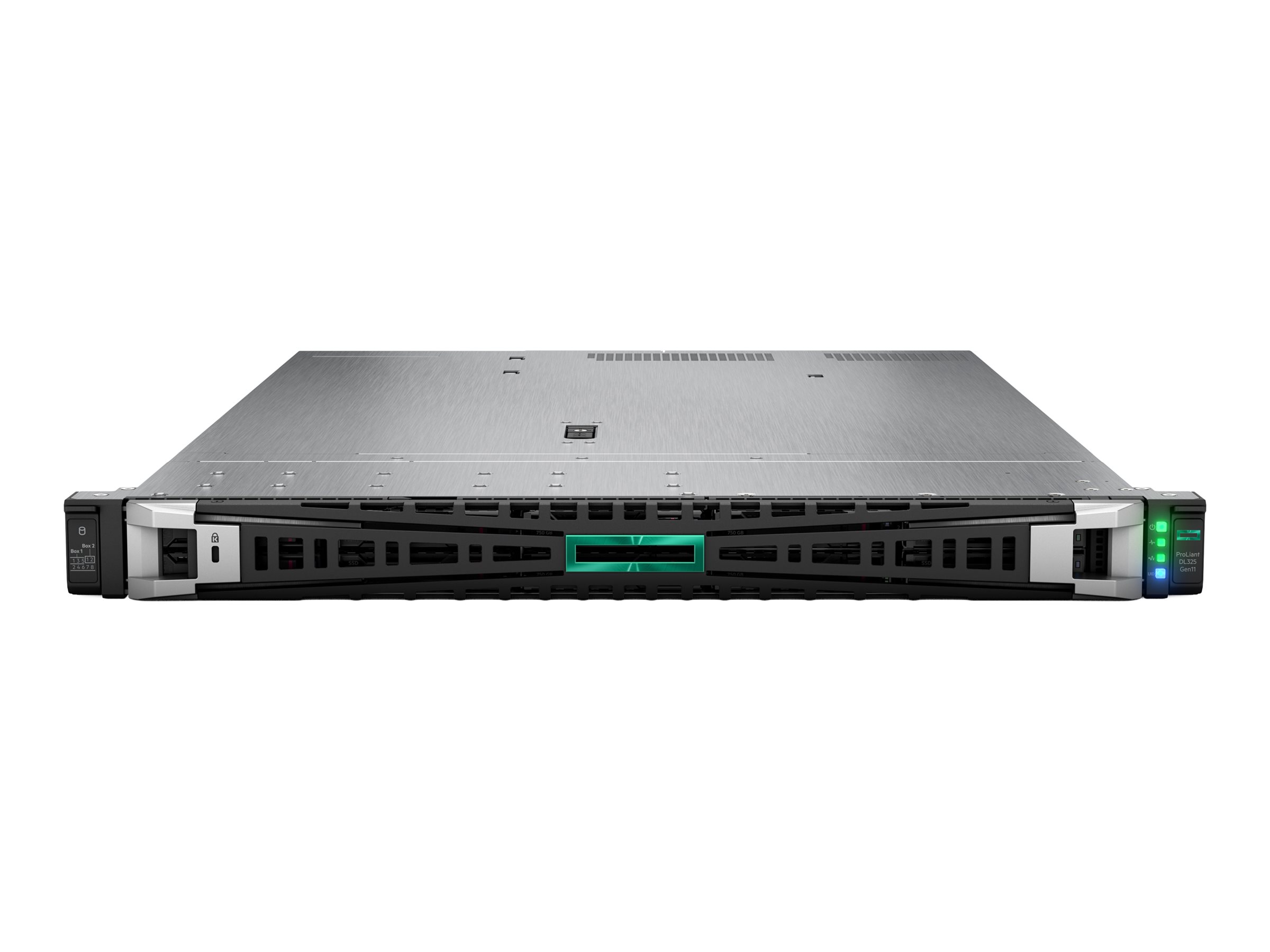 HPE ProLiant DL325 Gen11 - Server - Rack-Montage - 1U - 1-Weg - 1 x EPYC 9115 / 2.6 GHz - RAM 64 GB - SATA/SAS/NVMe - Hot-Swap 6.4 cm (2.5)