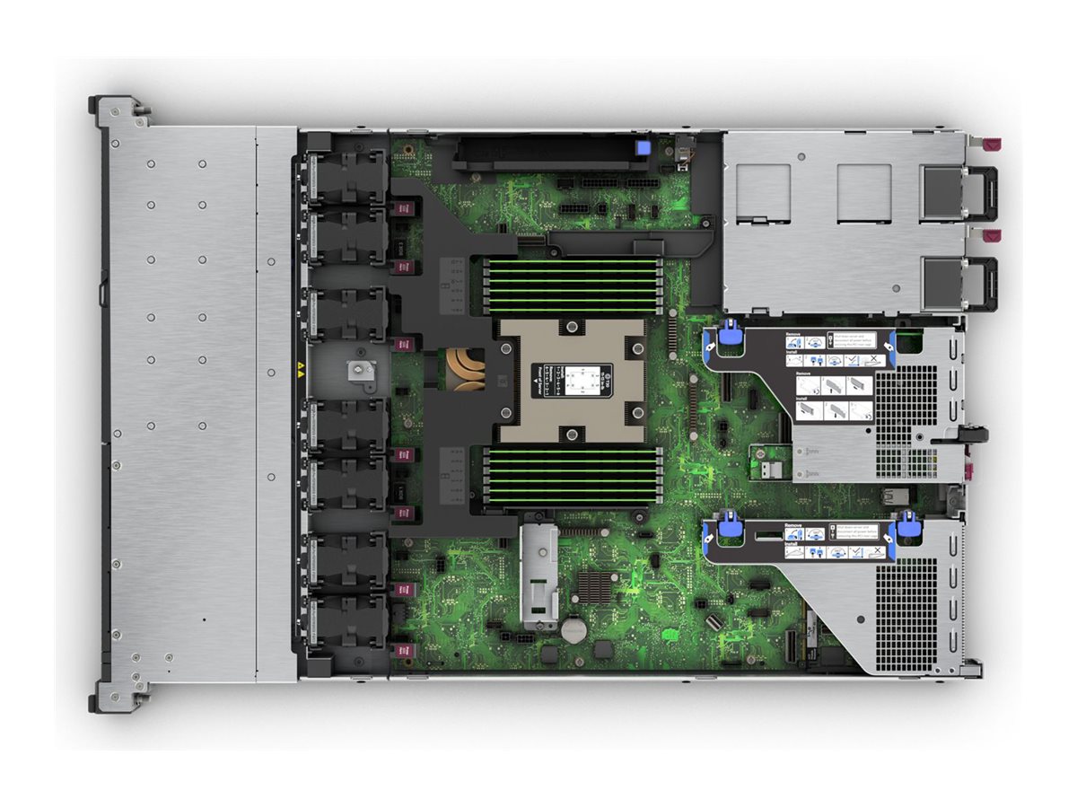 HPE ProLiant DL325 Gen11 - Server - Rack-Montage - 1U - 1-Weg - 1 x EPYC 9115 / 2.6 GHz - RAM 64 GB - SATA/SAS/NVMe - Hot-Swap 6.4 cm (2.5)