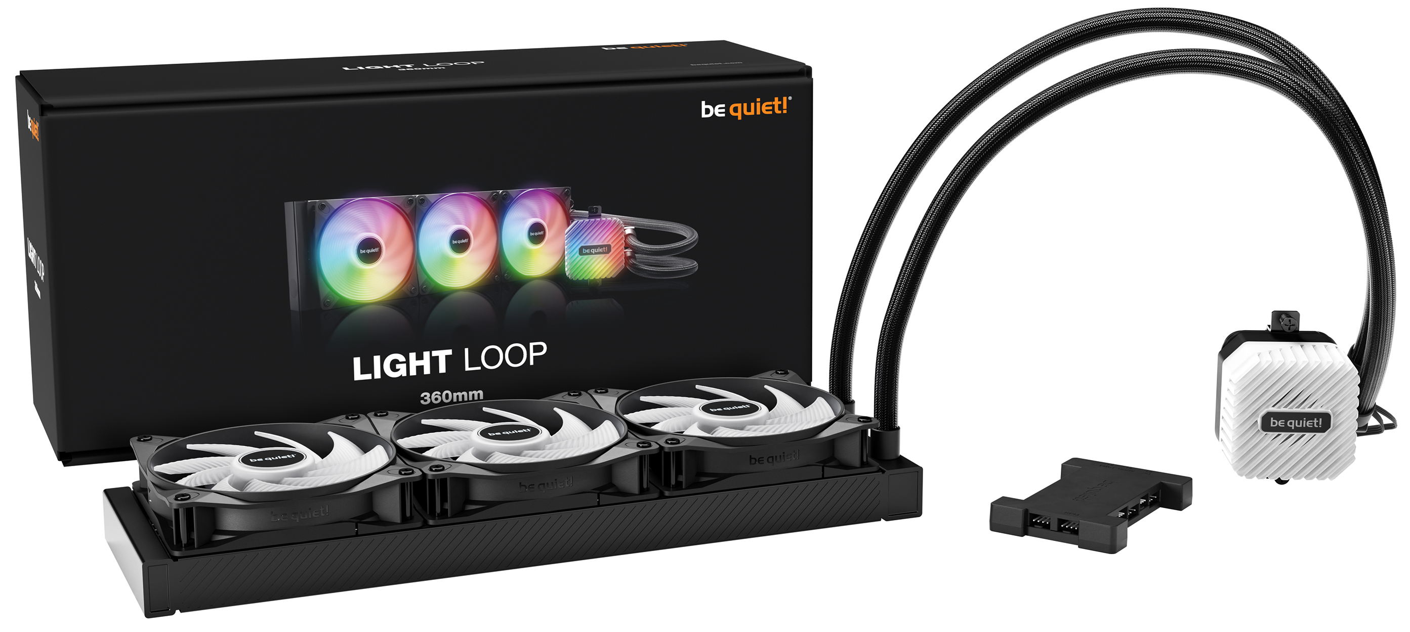be quiet! Light Loop 360mm Processeur Refroidisseur de liquide tout-en-un 36 cm Noir 1 pi�ce(s)