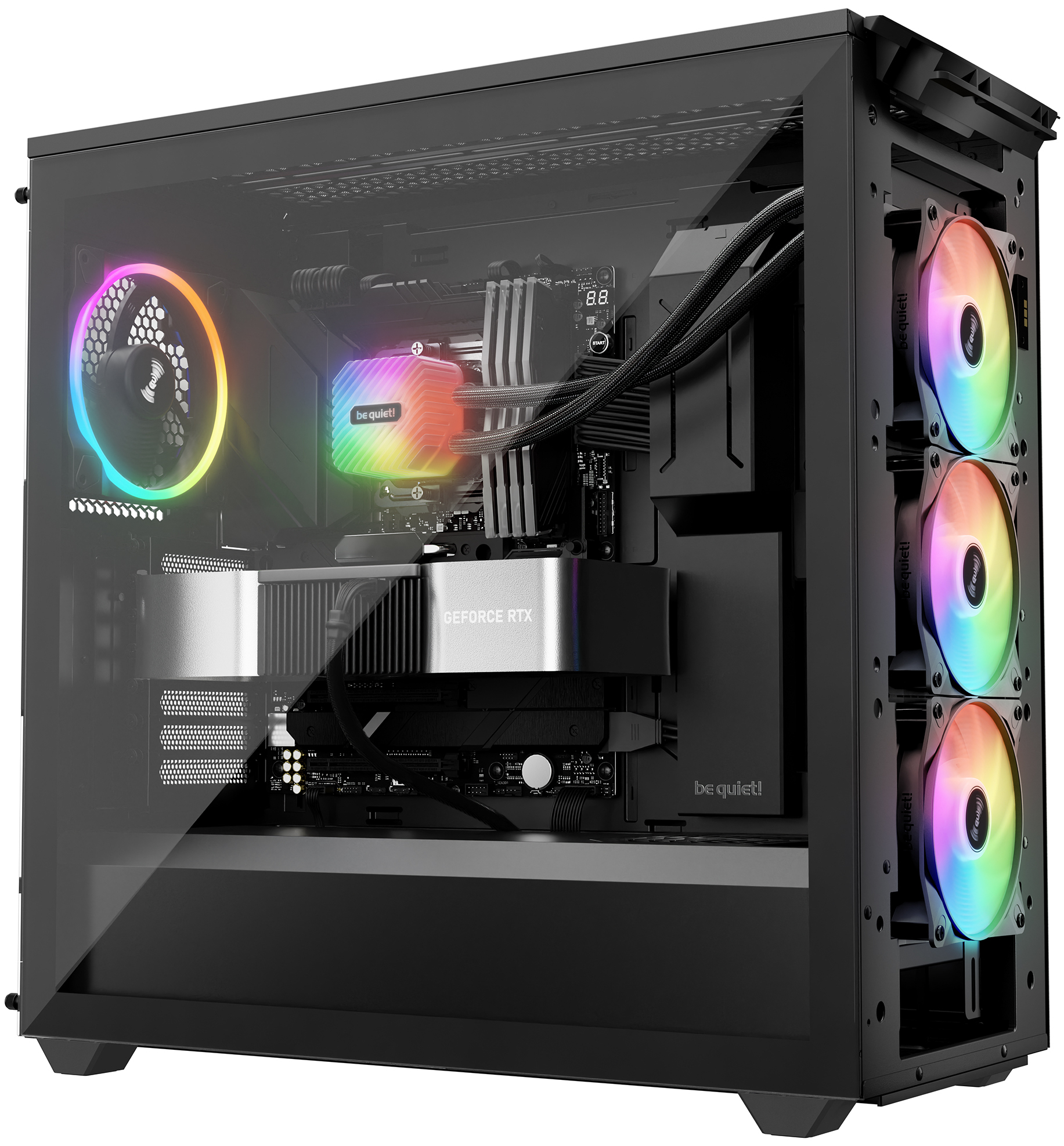 be quiet! Light Loop 360mm Processeur Refroidisseur de liquide tout-en-un 36 cm Noir 1 pi�ce(s)