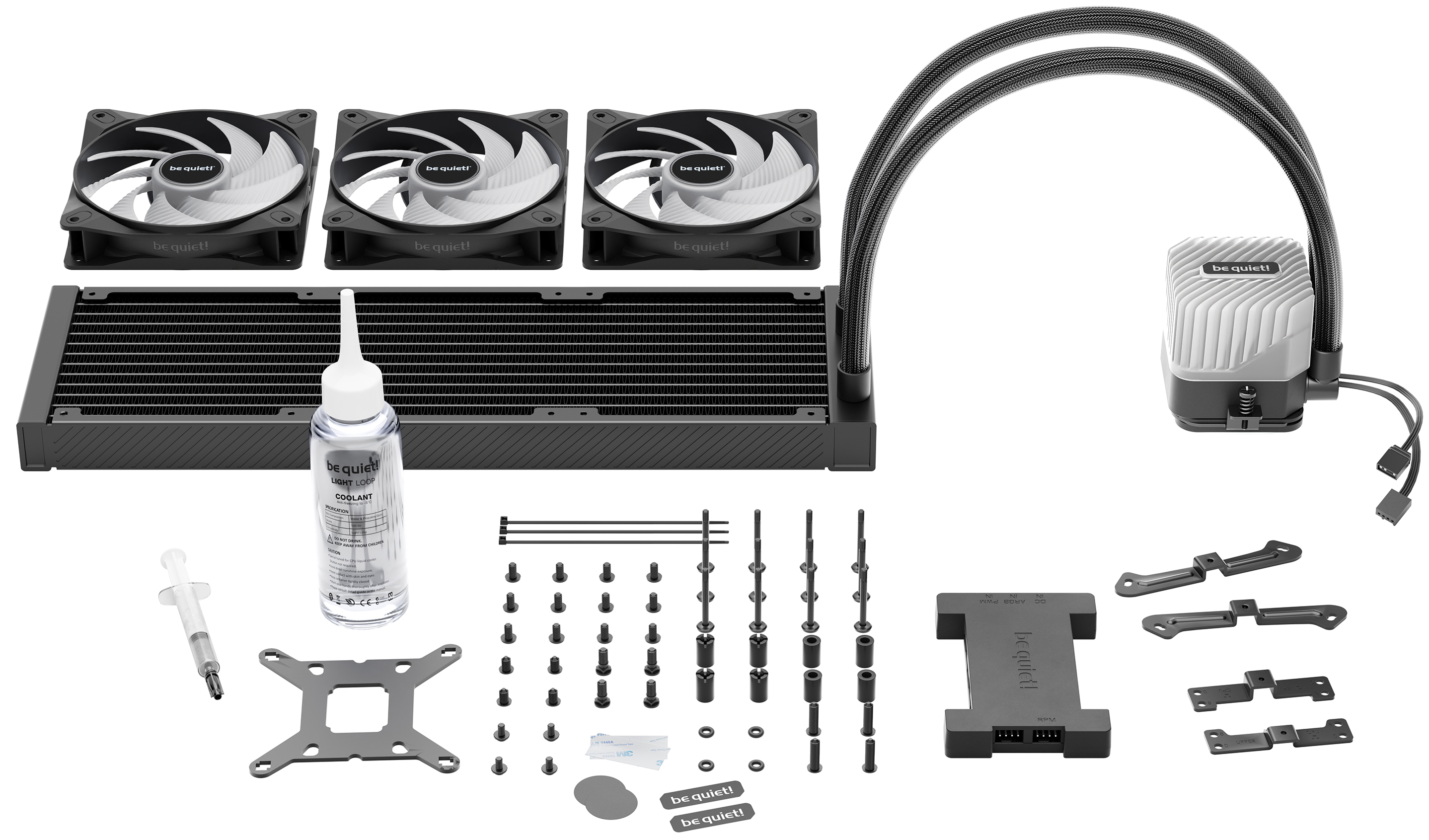 be quiet! Light Loop 360mm Processeur Refroidisseur de liquide tout-en-un 36 cm Noir 1 pi�ce(s)