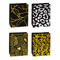 TSI 12 Geschenktaschen PREMIUM DESIGN Motiv sortiert 18.0 x 23.0 cm